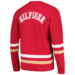 San Francisco 49ers Tommy Hilfiger Nolan Long Sleeve T-Shirt Red/Gold