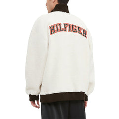 Cleveland Browns Tommy Hilfiger Jordan Sherpa Quarter-Zip Sweatshirt Cream