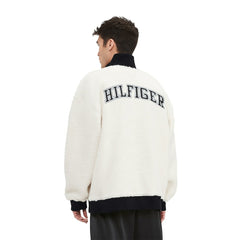 Las Vegas Raiders Tommy Hilfiger Jordan Sherpa Quarter-Zip Sweatshirt Cream