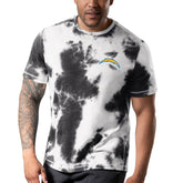 Los Angeles Chargers MSX by Michael Strahan Freestyle Tie-Dye T-Shirt Black