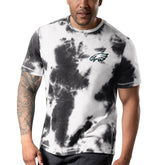 Philadelphia Eagles MSX by Michael Strahan Freestyle Tie-Dye T-Shirt Black