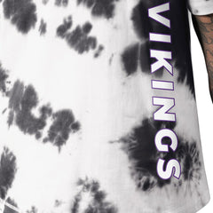 Minnesota Vikings MSX by Michael Strahan Freestyle Tie-Dye T-Shirt Black