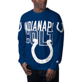 Indianapolis Colts Starter Clutch Hit Long Sleeve T-Shirt Royal