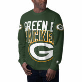 Green Bay Packers Starter Clutch Hit Long Sleeve T-Shirt Green