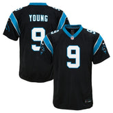 NFL Bryce Young Carolina Panthers Youth Game Jersey - Black