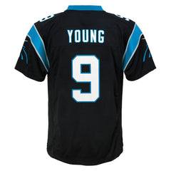 NFL Bryce Young Carolina Panthers Youth Game Jersey - Black