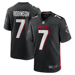 NFL Bijan Robinson Atlanta Falcons Youth Game Jersey - Black