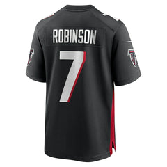 NFL Bijan Robinson Atlanta Falcons Youth Game Jersey - Black
