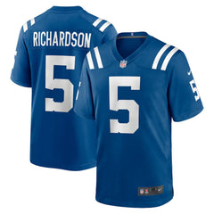 NFL Anthony Richardson Sr. Indianapolis Colts Youth Game Jersey - Royal