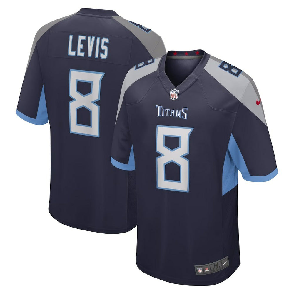 NFL Will Levis Tennessee Titans Youth Game Jersey - Navy