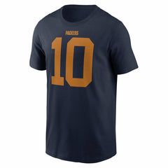 Jordan Love Green Bay Packers The 1923 Classic Name & Number T-Shirt Navy