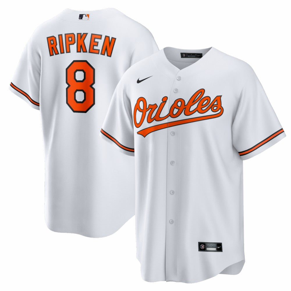 MLB Cal Ripken Jr. Baltimore Orioles Nike Home Retired Player Replica Jersey - White