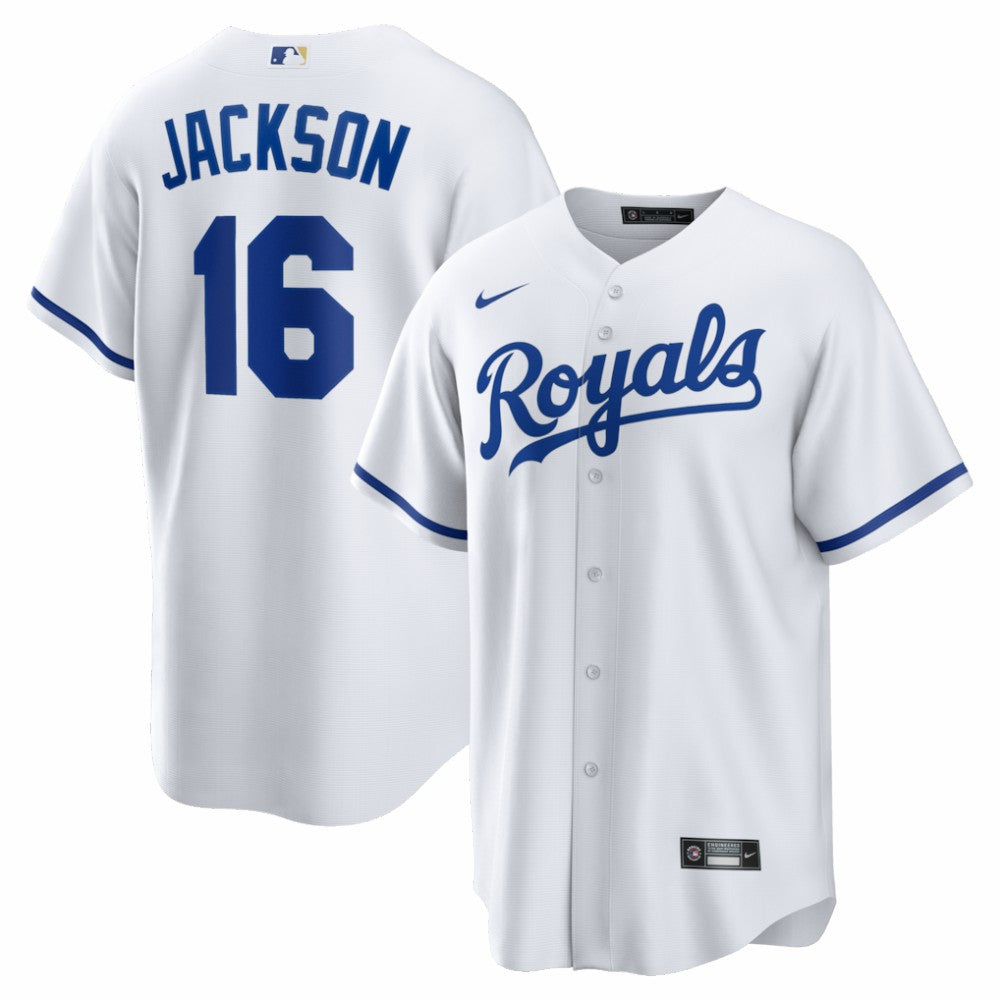MLB Bo Jackson Kansas City Royals Nike Home Retired Player Replica Jersey - White