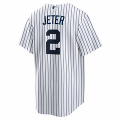 MLB Derek Jeter New York Yankees Nike Home Retired Player Replica Jersey - White