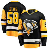 NHL Kris Letang Pittsburgh Penguins Fanatics Home Breakaway Jersey - Black