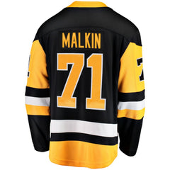 NHL Evgeni Malkin Pittsburgh Penguins Fanatics Home Breakaway Jersey - Black
