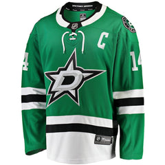 NHL Jamie Benn Dallas Stars Fanatics Captain Patch Home Breakaway Jersey - Kelly Green
