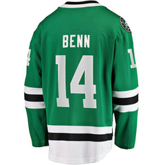 NHL Jamie Benn Dallas Stars Fanatics Captain Patch Home Breakaway Jersey - Kelly Green