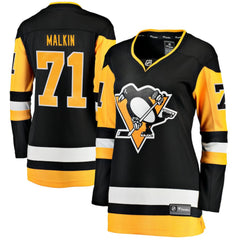 NHL Evgeni Malkin Pittsburgh Penguins Fanatics Women's Home Breakaway Player Jersey - Black