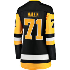 NHL Evgeni Malkin Pittsburgh Penguins Fanatics Women's Home Breakaway Player Jersey - Black