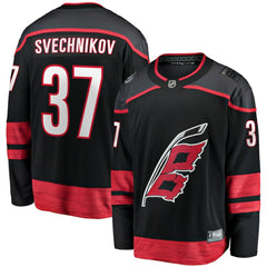 NHL Andrei Svechnikov Carolina Hurricanes Fanatics Home Breakaway Jersey - Black