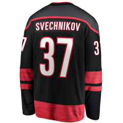 NHL Andrei Svechnikov Carolina Hurricanes Fanatics Home Breakaway Jersey - Black