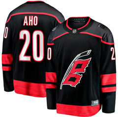 NHL Sebastian Aho Carolina Hurricanes Fanatics Home Breakaway Jersey - Black