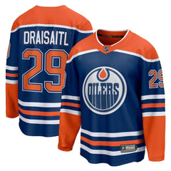 NHL Leon Draisaitl Edmonton Oilers Fanatics Home Breakaway Jersey - Royal