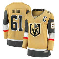 NHL Mark Stone Vegas Golden Knights Fanatics Women's Captain Patch Home Breakaway Player Jersey - Gold