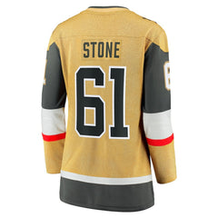 NHL Mark Stone Vegas Golden Knights Fanatics Women's Captain Patch Home Breakaway Player Jersey - Gold