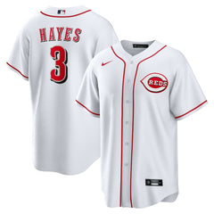 MLB Ke'Bryan Hayes Cincinnati Reds Nike Home Replica Jersey - White