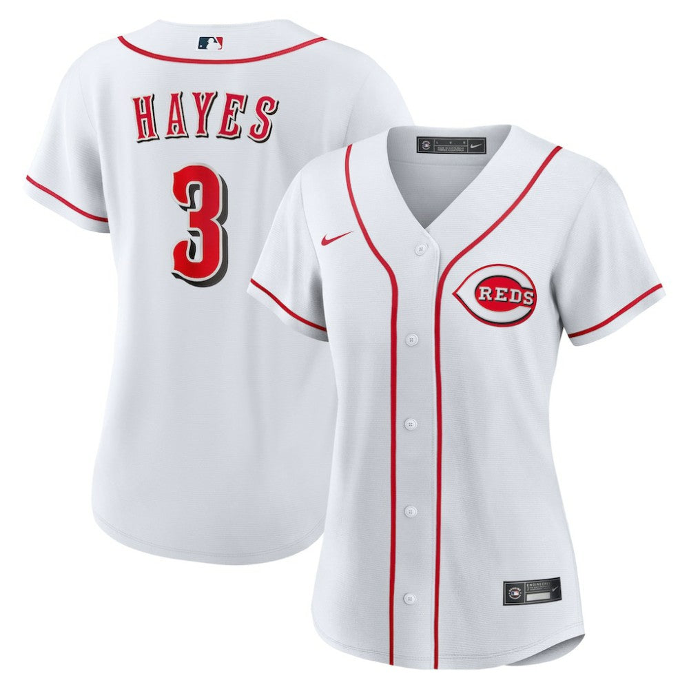 Ke'Bryan Hayes Cincinnati Reds Nike Women's Home Replica Jersey - White Jerseys