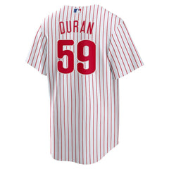 MLB Jhoan Duran Philadelphia Phillies Nike Home Replica Jersey - White
