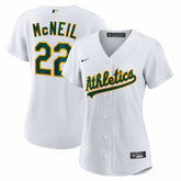 MLB Jeff McNeil Athletics Nike Women's Home Replica Jersey - White