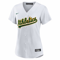 MLB Jeff McNeil Athletics Nike Women's Home Replica Jersey - White