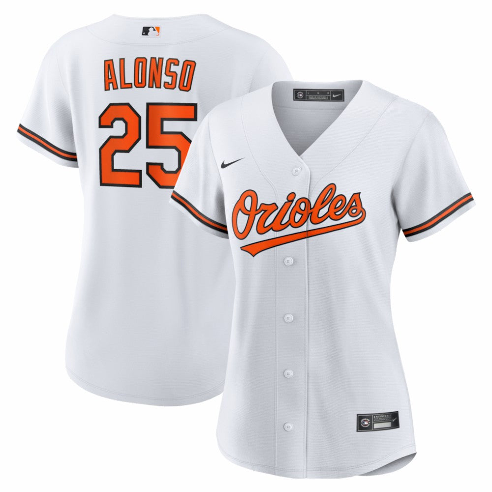 MLB Pete Alonso Baltimore Orioles Nike Women's Home Replica Jersey - White