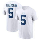 Anthony Richardson Indianapolis Colts Player Name & Number T-Shirt White