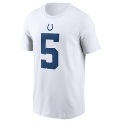 Anthony Richardson Indianapolis Colts Player Name & Number T-Shirt White