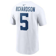 Anthony Richardson Indianapolis Colts Player Name & Number T-Shirt White