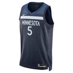 NBA Anthony Edwards Minnesota Timberwolves Unisex Swingman Jersey - Icon Edition - Navy