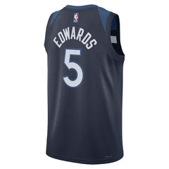 NBA Anthony Edwards Minnesota Timberwolves Unisex Swingman Jersey - Icon Edition - Navy