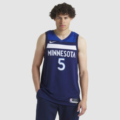 NBA Anthony Edwards Minnesota Timberwolves Unisex Swingman Jersey - Icon Edition - Navy