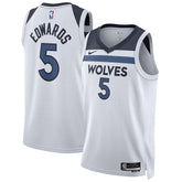 NBA Anthony Edwards Minnesota Timberwolves Unisex Swingman Jersey - Association Edition - White
