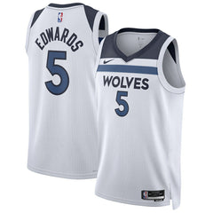 NBA Anthony Edwards Minnesota Timberwolves Unisex Swingman Jersey - Association Edition - White