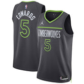 NBA Anthony Edwards Minnesota Timberwolves Jordan Brand Unisex Swingman Jersey - Statement Edition - Charcoal shop