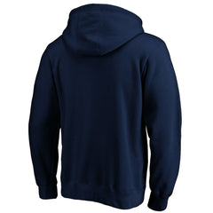 Denver Broncos Banner Wave Pullover Hoodie Navy