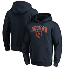 Chicago Bears Hometown Collection Chi Town Pullover Hoodie Navy