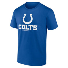 Indianapolis Colts Team Lockup T-Shirt Royal
