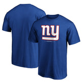 New York Giants Team Lockup T-Shirt Royal