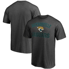 Jacksonville Jaguars Victory Arch T-Shirt Heather Charcoal